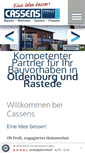 Mobile Screenshot of cassens.de